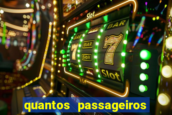 quantos passageiros cabem em um navio de cruzeiro